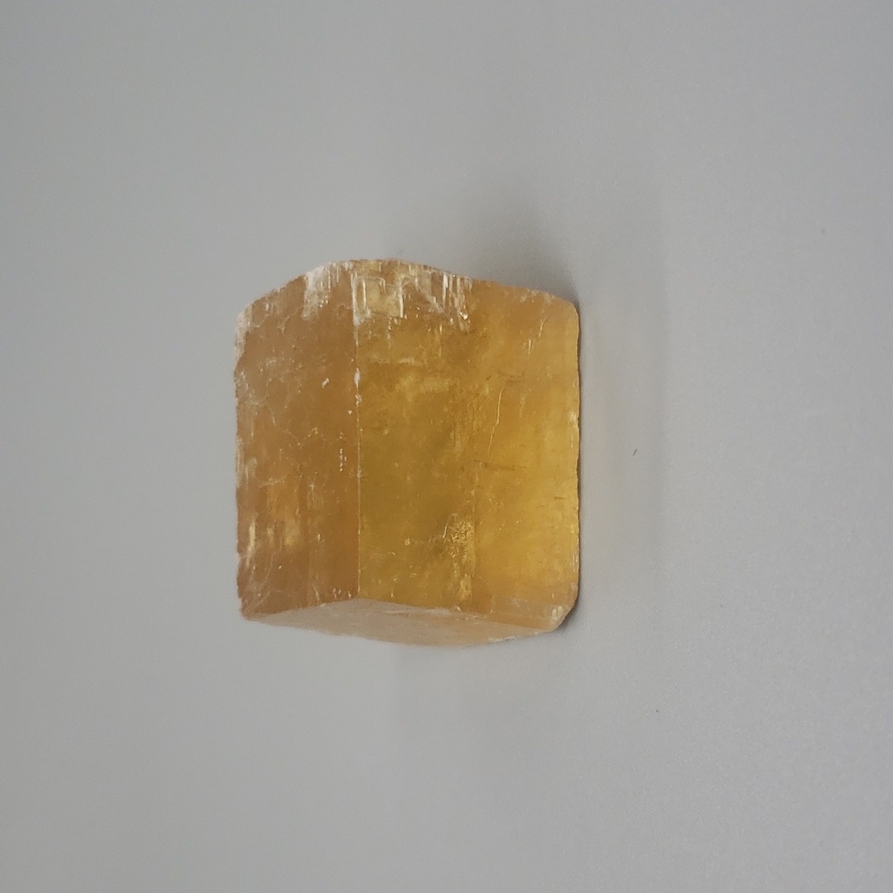 Honey Calcite Cube